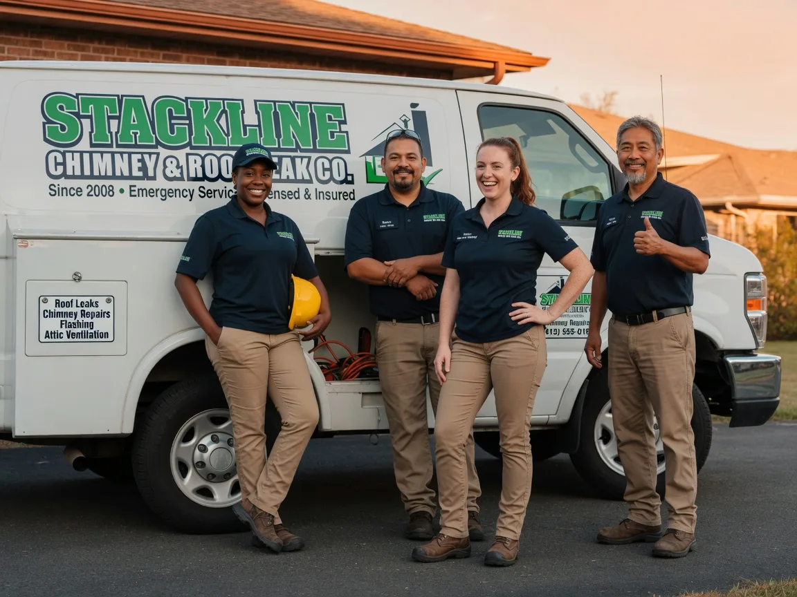Chimney flashing repair company in Burke, VA